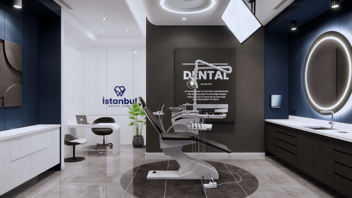 İkinci tedavi odası ve aydınlatmalı duvar panosu